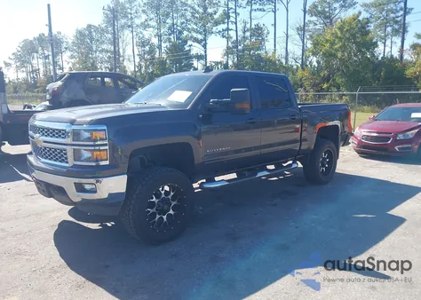 2015 Chevrolet Silverado 1500 1Lt из США, поврежденный, VIN 3GCUKREC1FG359722
